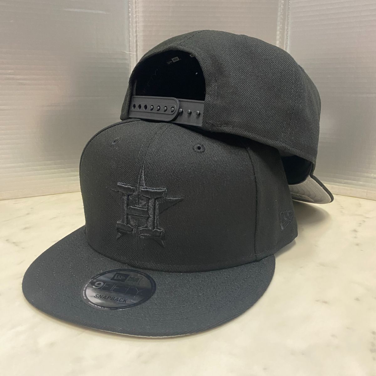 9FIFTY ニューエラ Newera ヒューストン アストロズ Astros スーパーブラック スナップバックキャップ BOB (950-146)