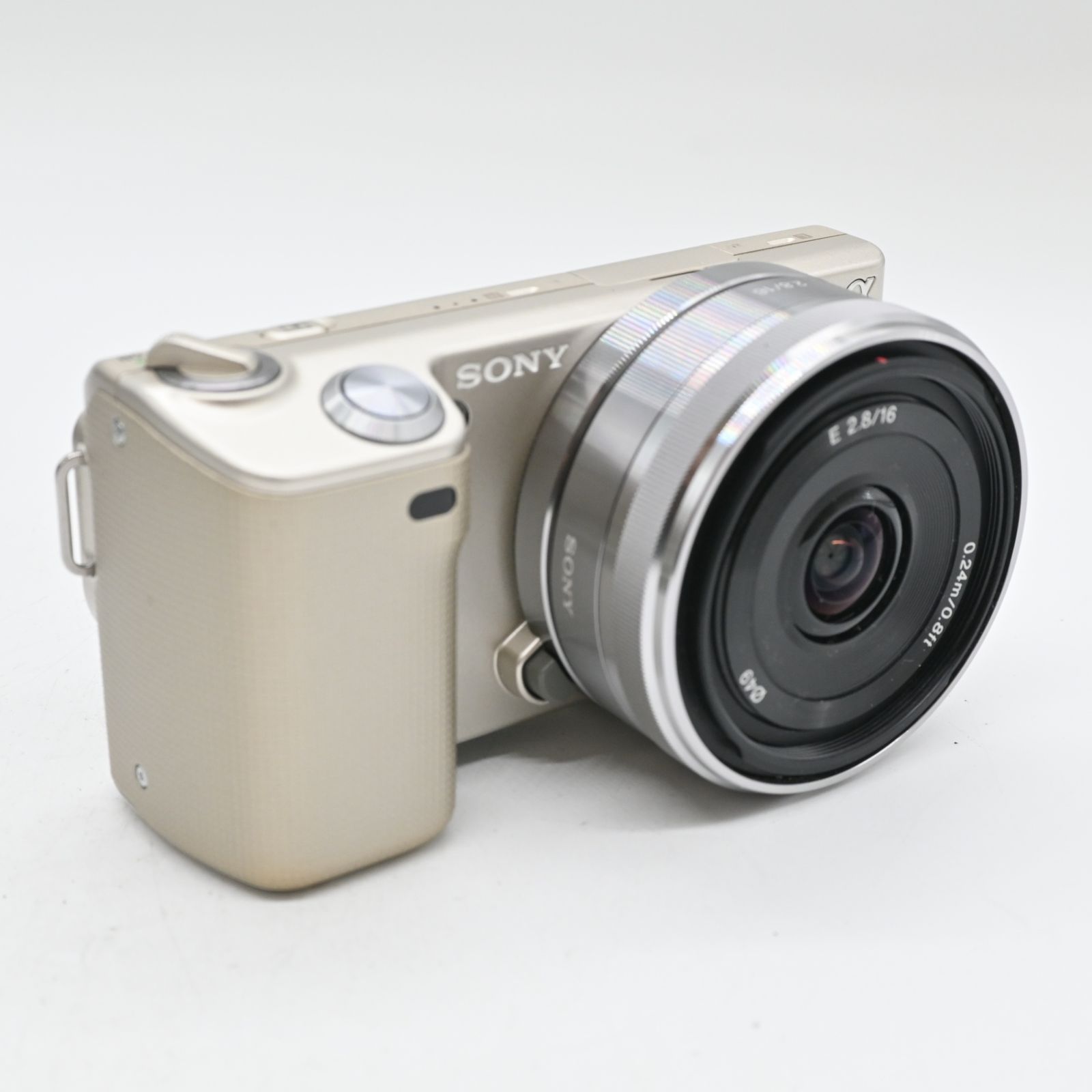  ソニー SONY ミラーレス一眼α NEX 5 ダブルレンズキット ゴールド D ミラーレス一眼 デジタルカメラ