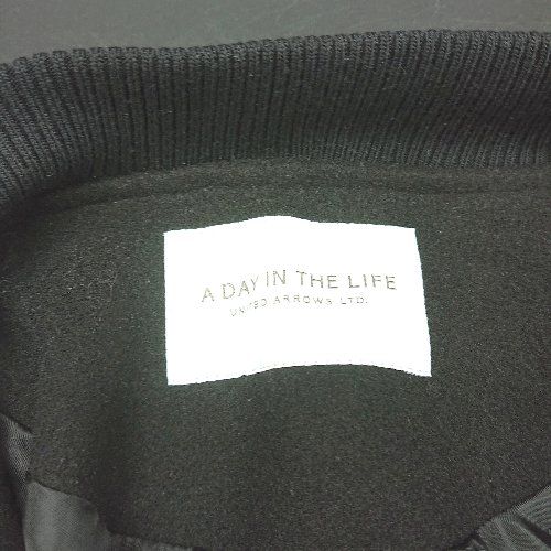 ◇ ⊇ A day in the life UNITED ARROWS フェイクレザースリーブ ◇ ⊇ A day in the life UNITED ARROWS フェイクレザースリーブ