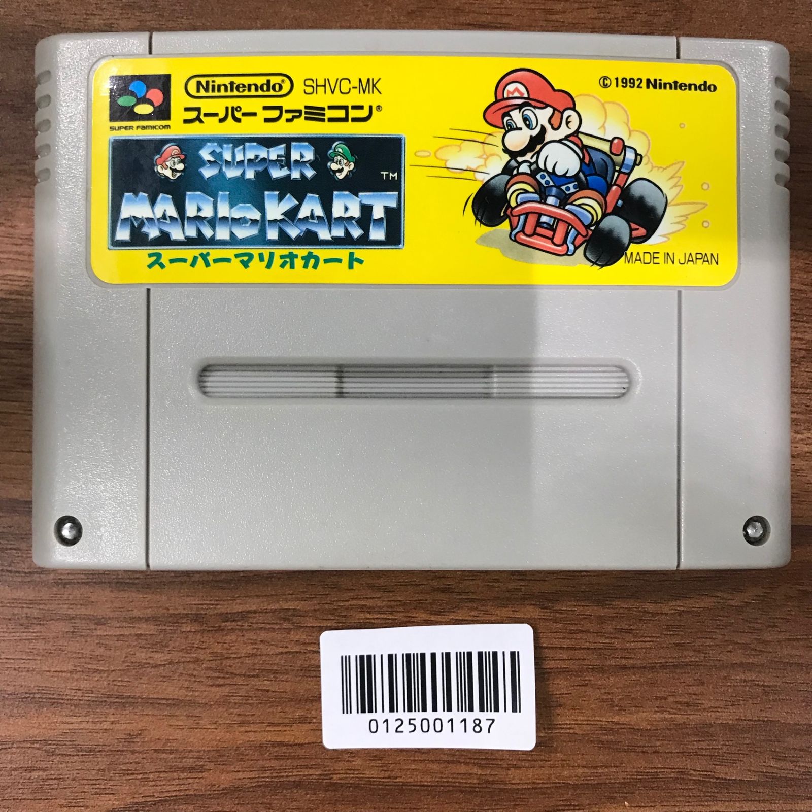 動作確認済】スーパーマリオカート SHVC-MK[SFC/SNES]/AI