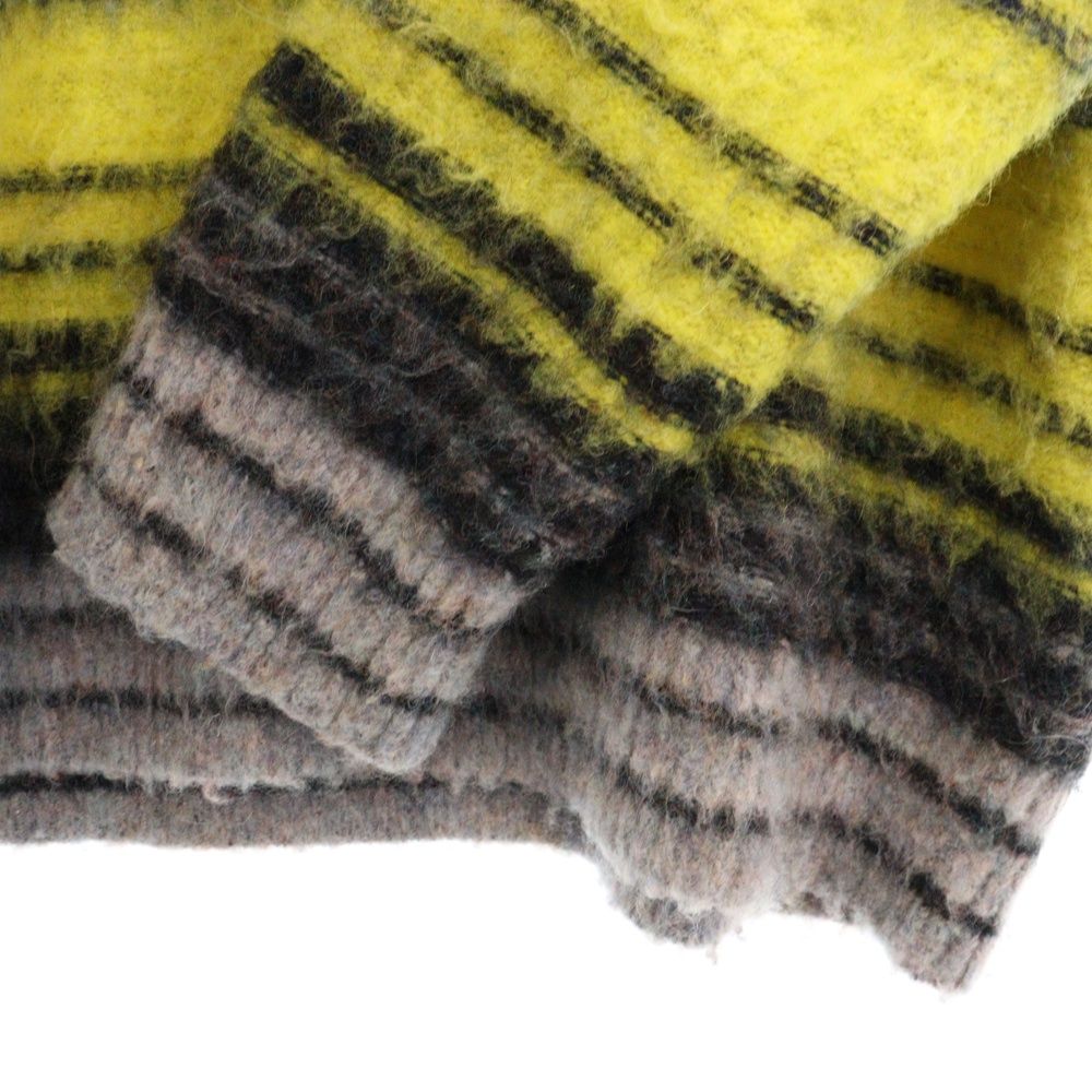 ロベルトコリーナ モヘヤ混ニット セーター ボーダー イタリア製