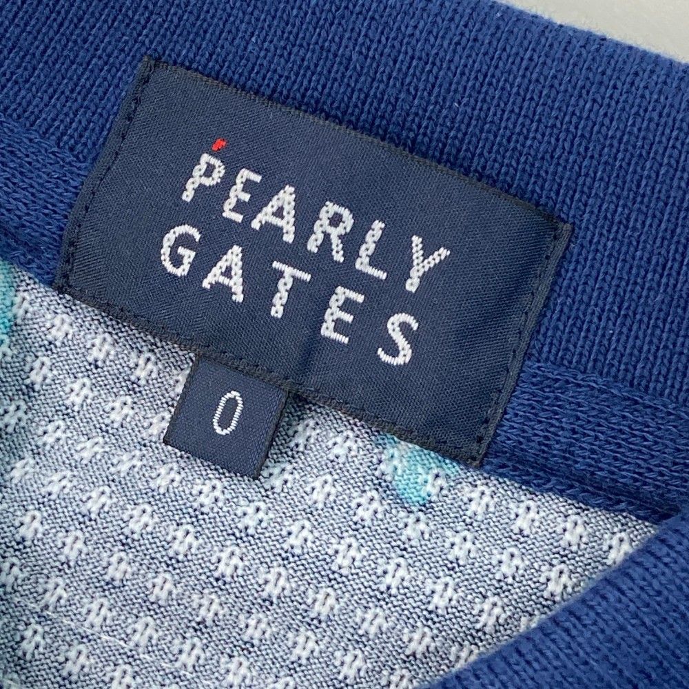 PEARLY GATES - パーリーゲイツ♡︎半袖ポロシャツ セオポンチ 切替ボーダー 半袖 ポロシャツ｜PEARLY GATES