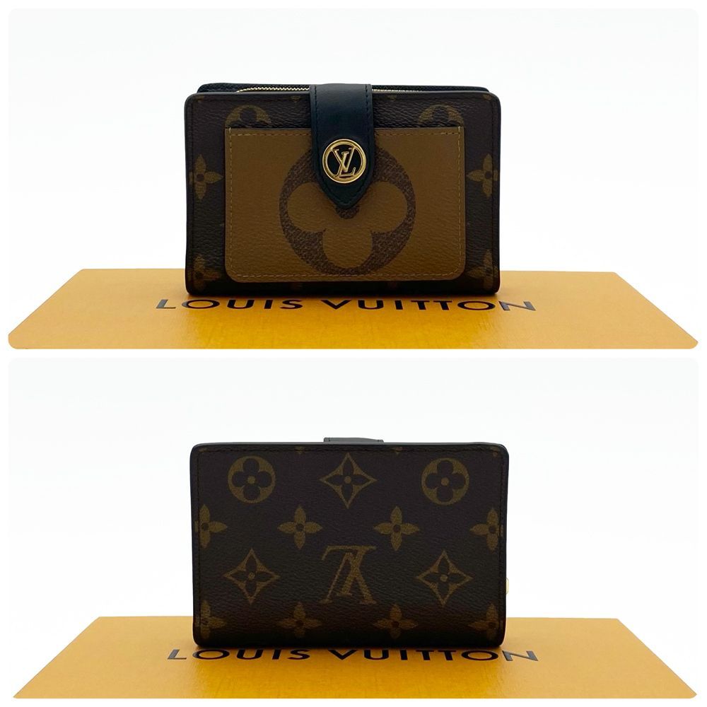 極美品】ルイヴィトン LOUIS VUITTON モノグラム リバース ポルトフォイユ・ジュリエット M69432 RFID ICタグ 送料無料  送料込み - メルカリ