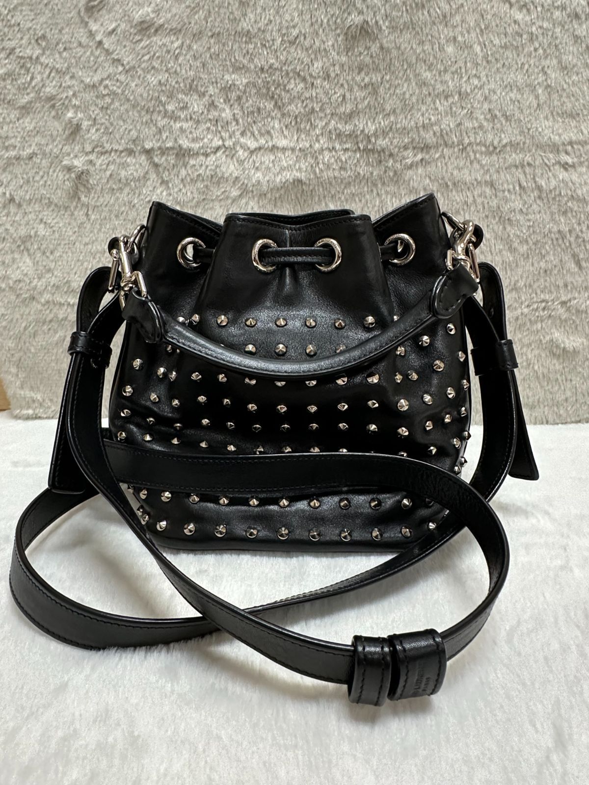 SUER SALE》SAINT LAURENT サンローラン レア エマニュエル スタッズ 