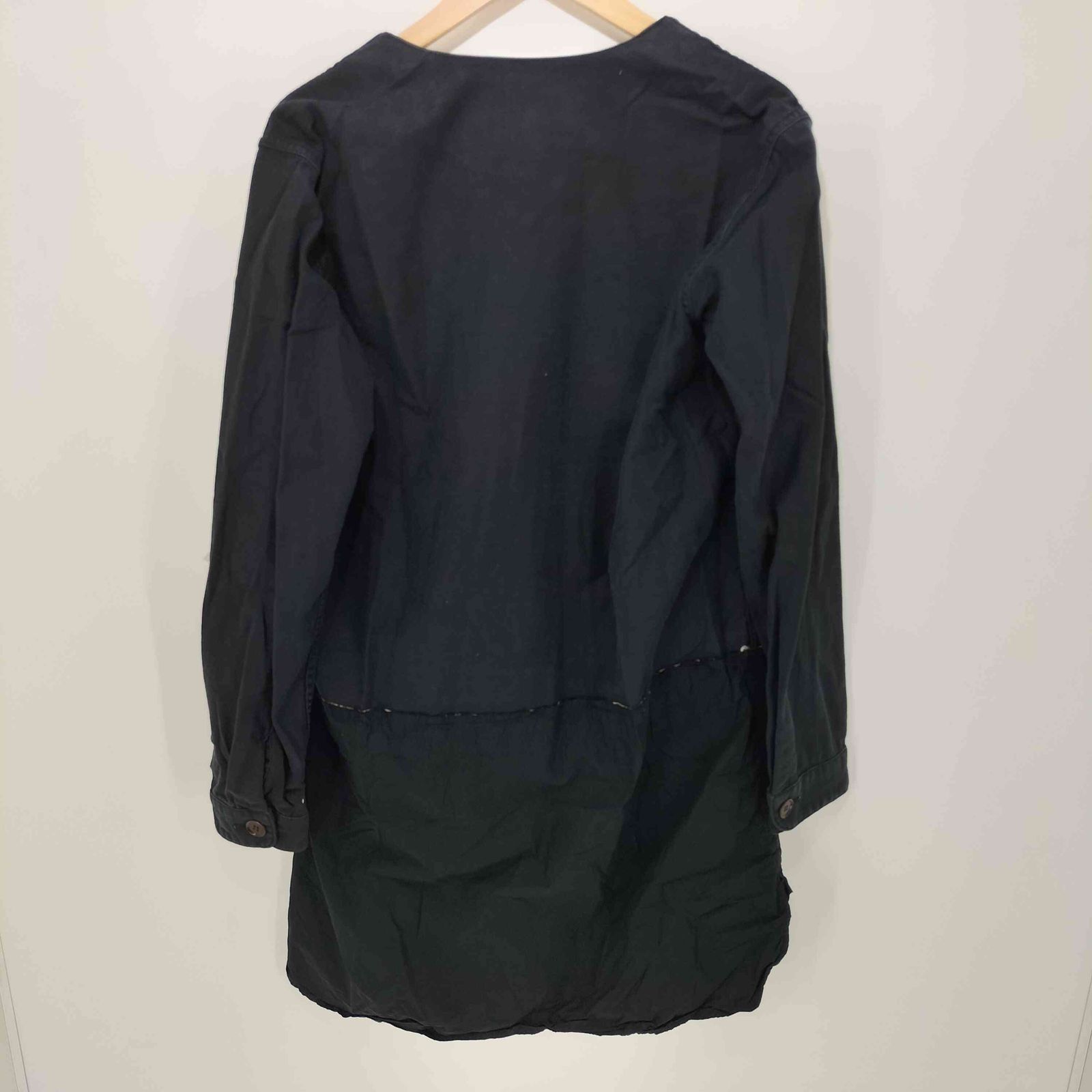 ジョンアンダーカバー John UNDERCOVER 16AW ドッキング ロング シャツ 