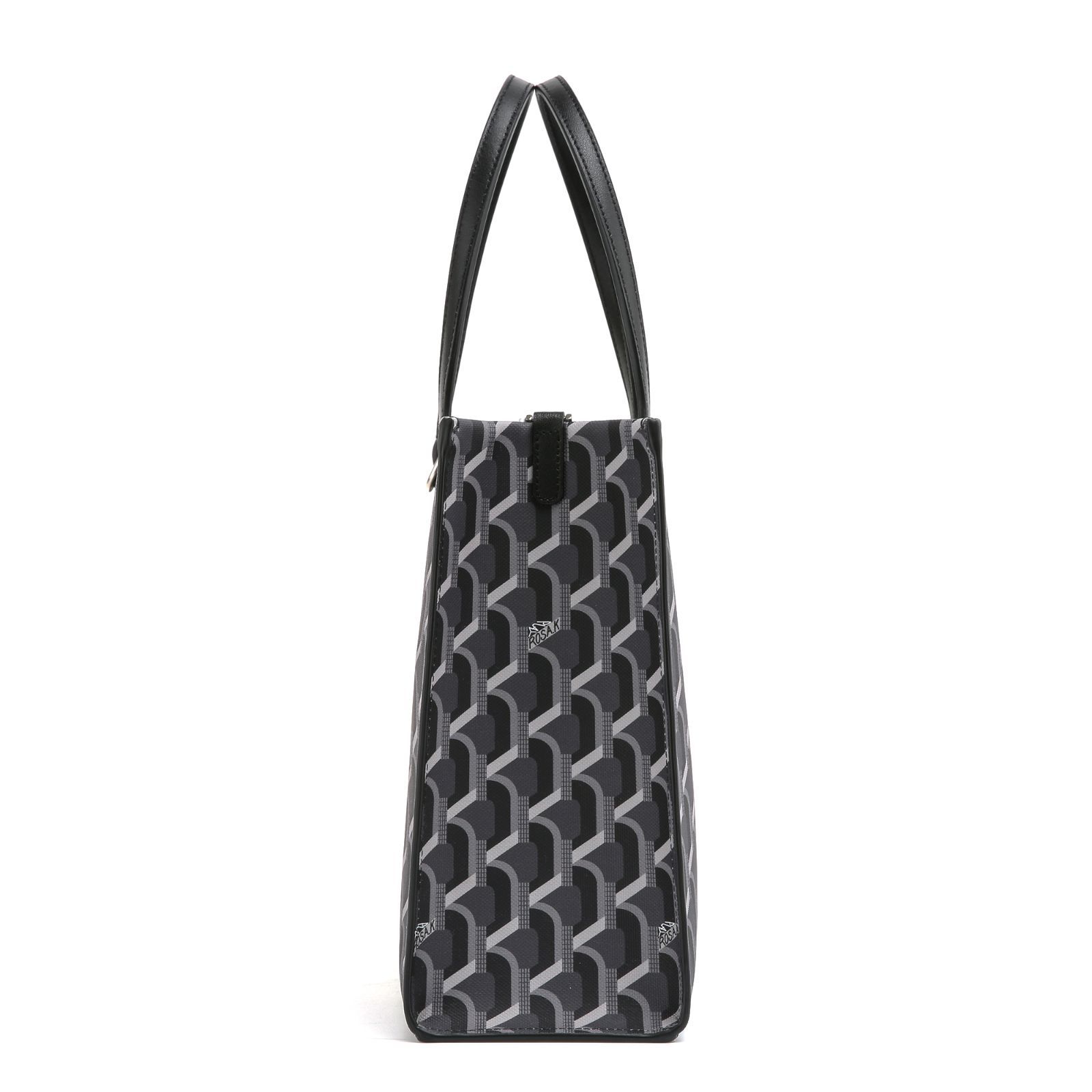 韓国大人気[rosa.K] CABAS MONOGRAM DAY TOTE BLUE BLACK_SS 韓國ROSA.K Cabas Monogram Day Tote SS