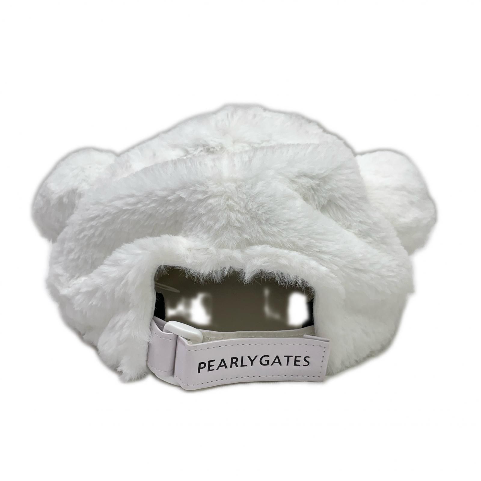 パーリーゲイツ PEARLY GATES キャップ フリー 白 ホワイト フェイク