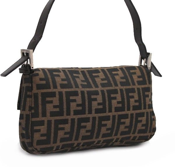 フェンディ FENDI ズッカ マンマバケット ハンドバッグ