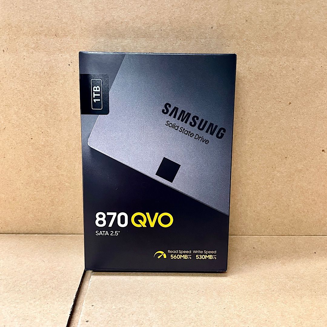 新品】サムスン870QVO SSD 1TB - メルカリ