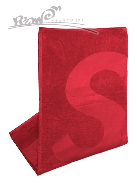 Supreme TONAL LOGO TOWEL レッド送料無料 se1121r-