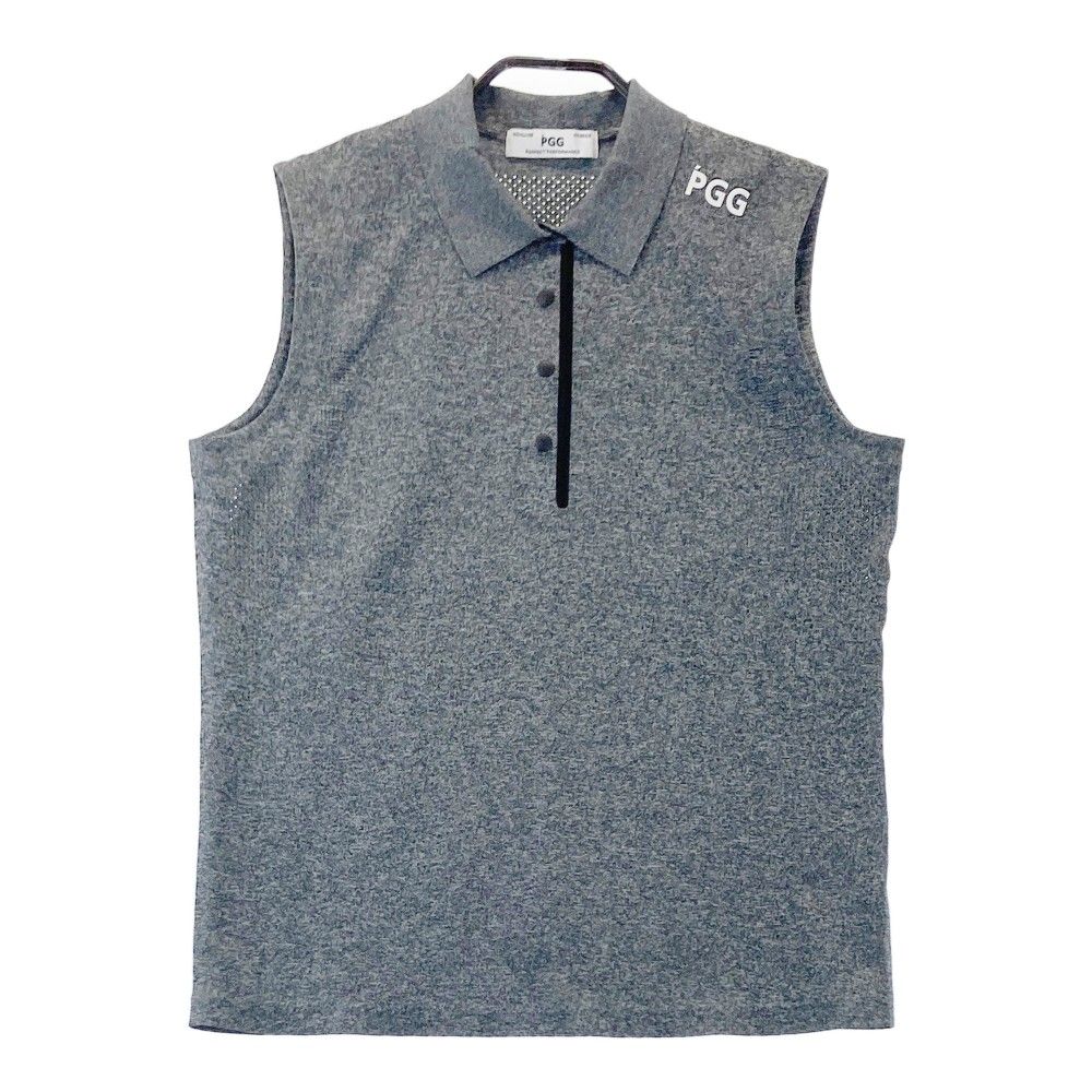 PEARLY GATES PGG メッシュスリーブレスポロ シャツサイズ0 PGG