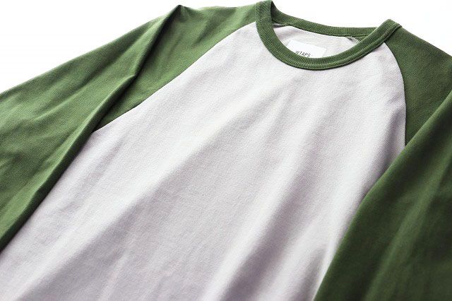 ダブルタップス WTAPS 22AW RAGLAN CTPL GPS GRAY GREEN 3 222ATDT 