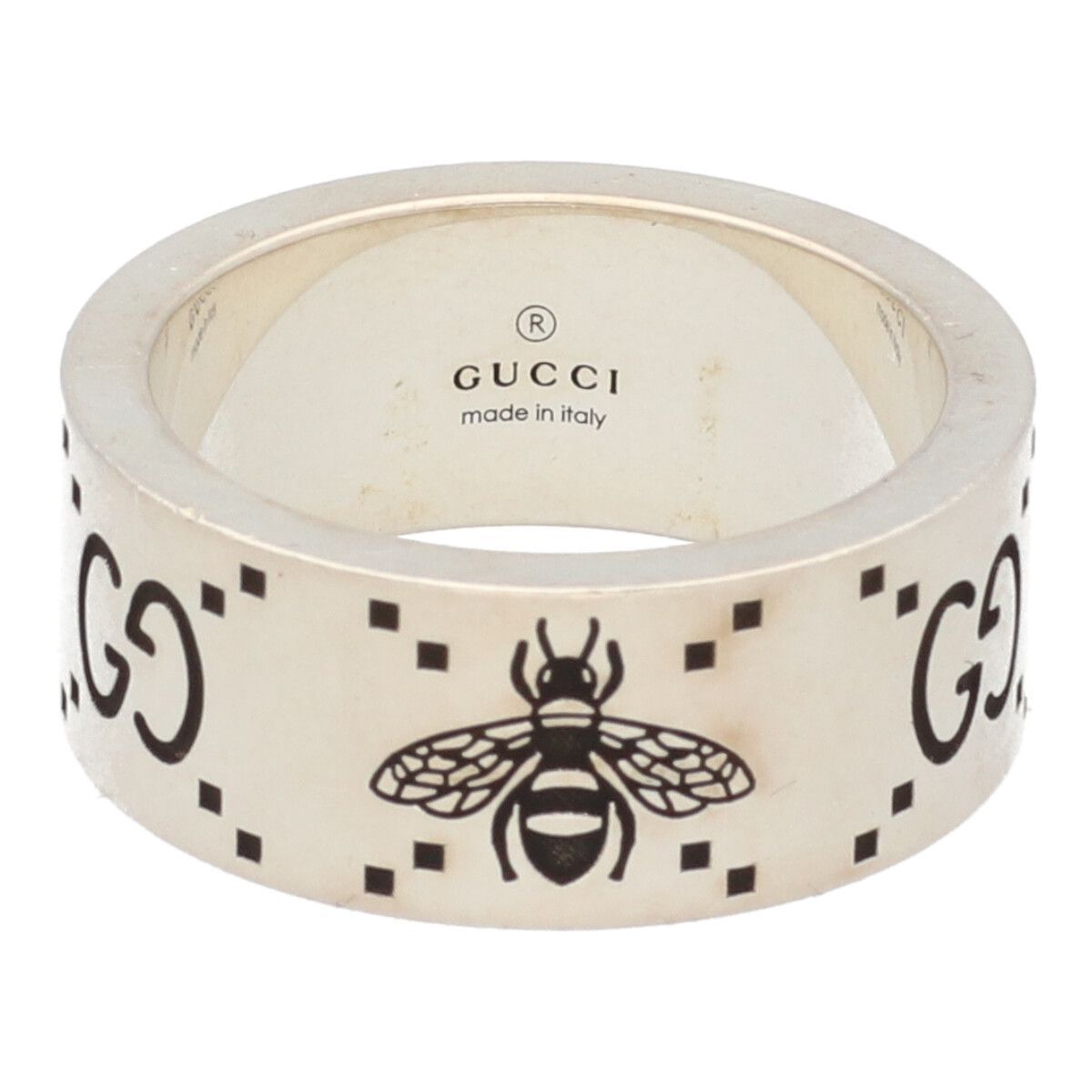 中古】 GUCCI グッチ 指輪・リング GG＆ビー（ハチ） 728304