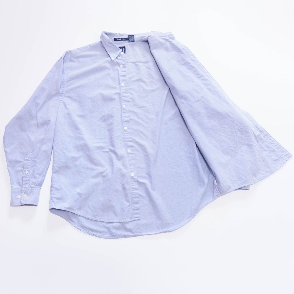 90s OLD GAP The BIG Oxfordビッグシルエット BDシャツ 90s オールド GAP The BIG Oxford ビッグ オックスフォード シャツ 99