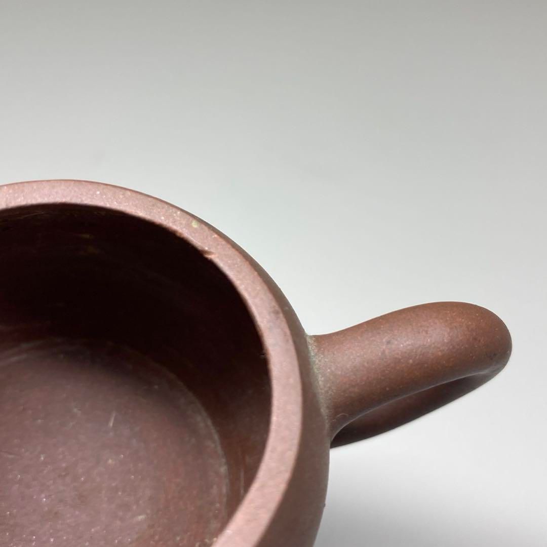 中国清時代　萬豊順紀　朱泥急須　横幅約9.5㎝　東Y6-0822☆2Fトニコ 中国清時代 萬豊順紀 朱泥急須 横幅約9.5㎝ 東Y6-0822☆2Fトニコ