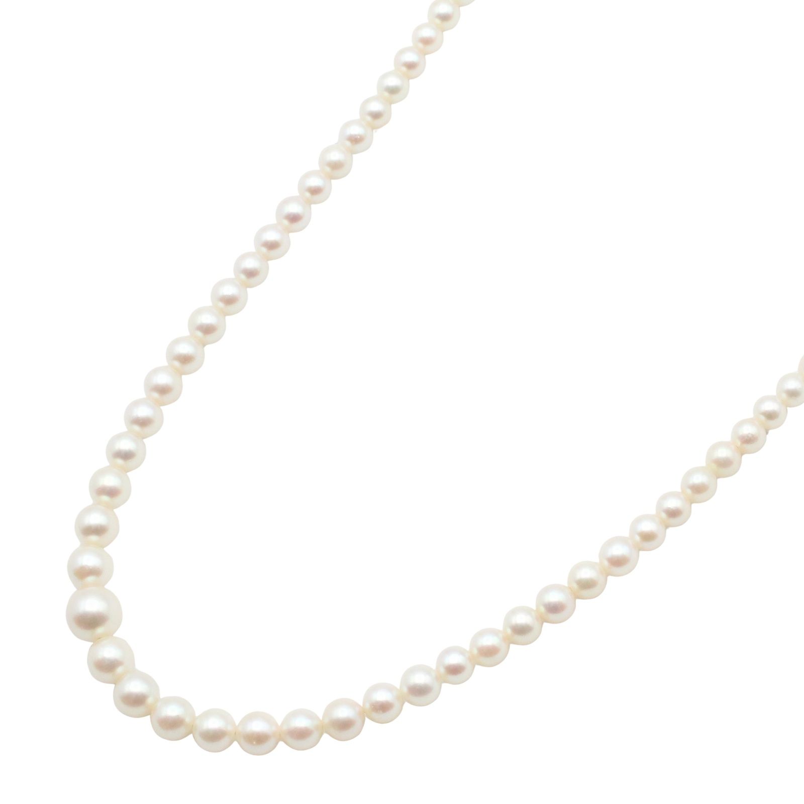 ミキモト MIKIMOTO ネックレス パールネックレス 首回り46cm