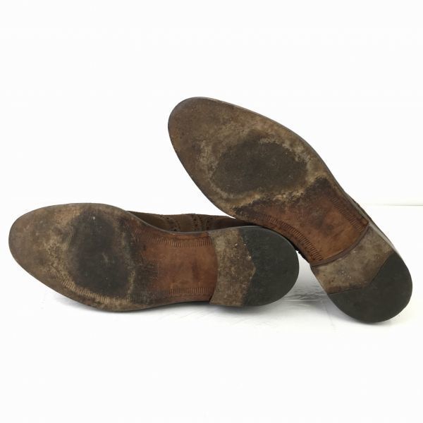 80s-90s?/Vintage☆USA老舗☆McGREGOR ☆本革/ウイングチップ【26.0/茶