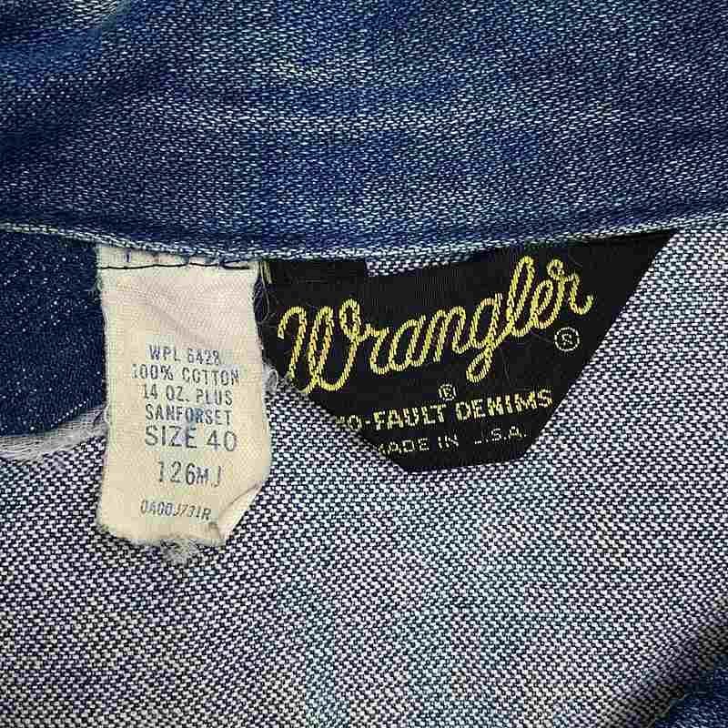 WRANGLER / ラングラー | 80s ヴィンテージ 三角タグ 126MJ