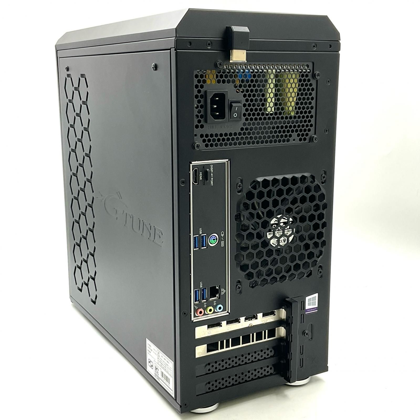 MouseComputer G-Tune PM-B460 Core i7-10700 32GB SSD 256GB HDD 1TB GeForce GTX 1660 SUPER 動作 済 全額返金保証 最速発送