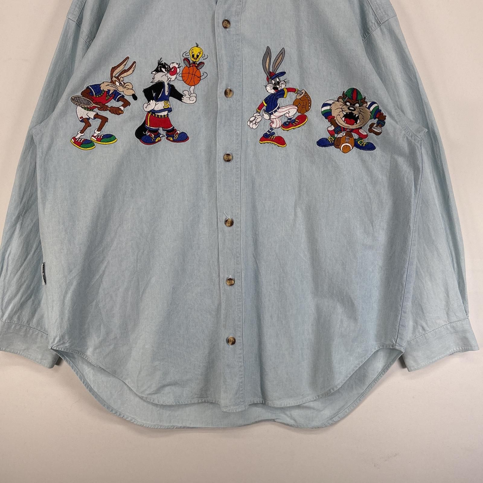 古着 90's/90年代 ルーニーテューンズ Looney Tunes 長袖シャツ