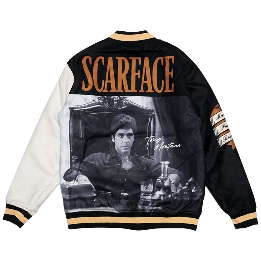 SCARFACE スカーフェイス バーシティ ジャケット REASON