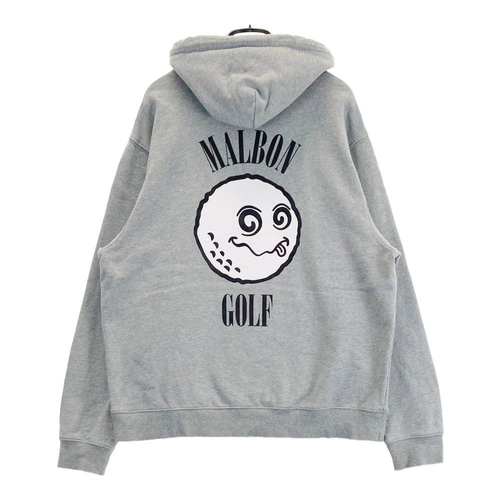 L マルボンゴルフ MALBON GOLF パーカー ブラック マルボンゴルフ