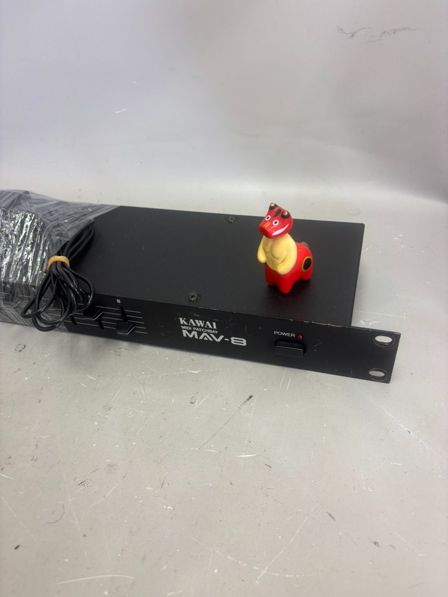 KAWAI カワイ MIDIパッチベイ MAV-8 Kawai Mav-8 Midi Patch Bay Patchbay MAV8 MAV 8 4x8 for sale