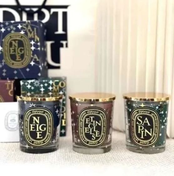 diptyque キャンドル 3個セット 選べるスモールキャンドル コフレ - 3