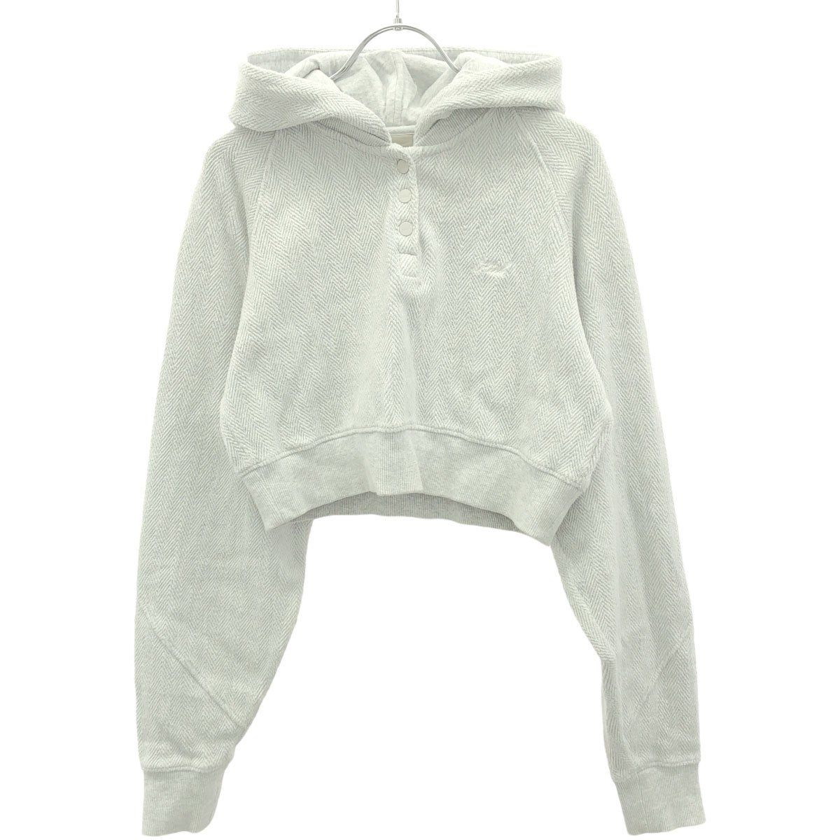 KITH キス クロップドパーカー 23-070-061-0003-4 グレー S