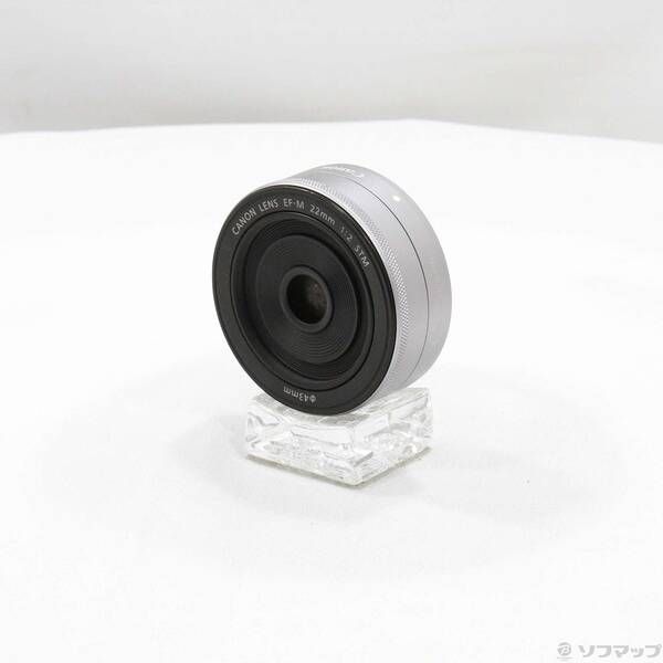 Canon キャノン EF-M 22mm F2 STM シルバー 広角レンズ Canon EF-M