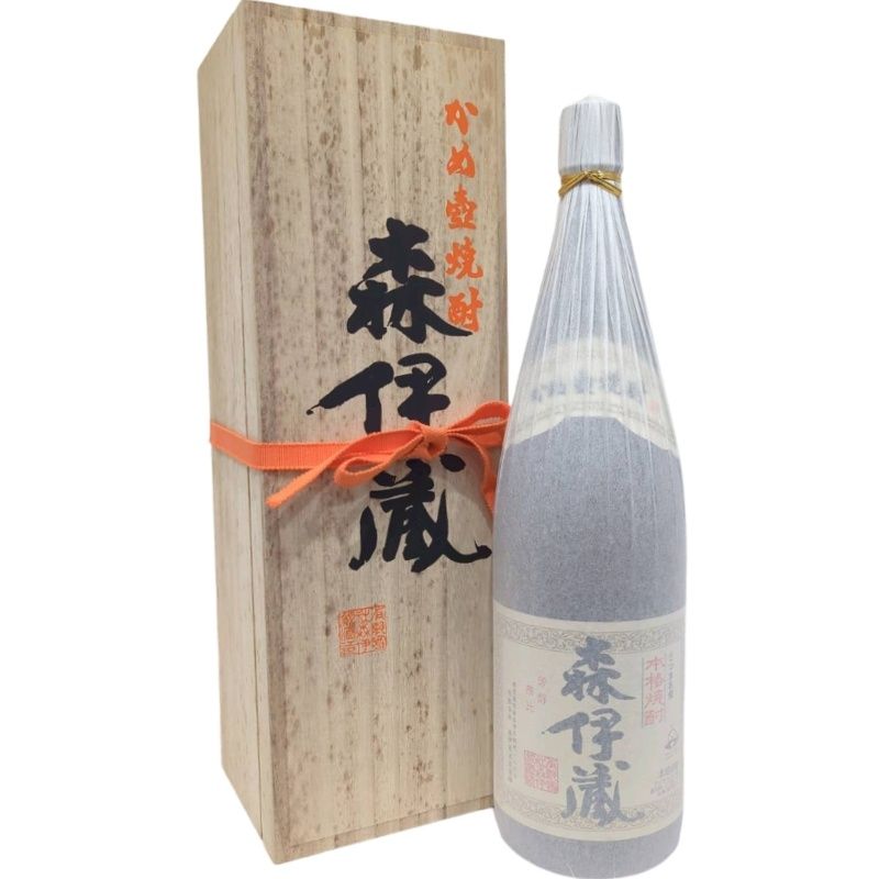 焼酎 森伊蔵 旧ラベル 1800ml 25度 森伊蔵酒造 桐箱 【新品未開