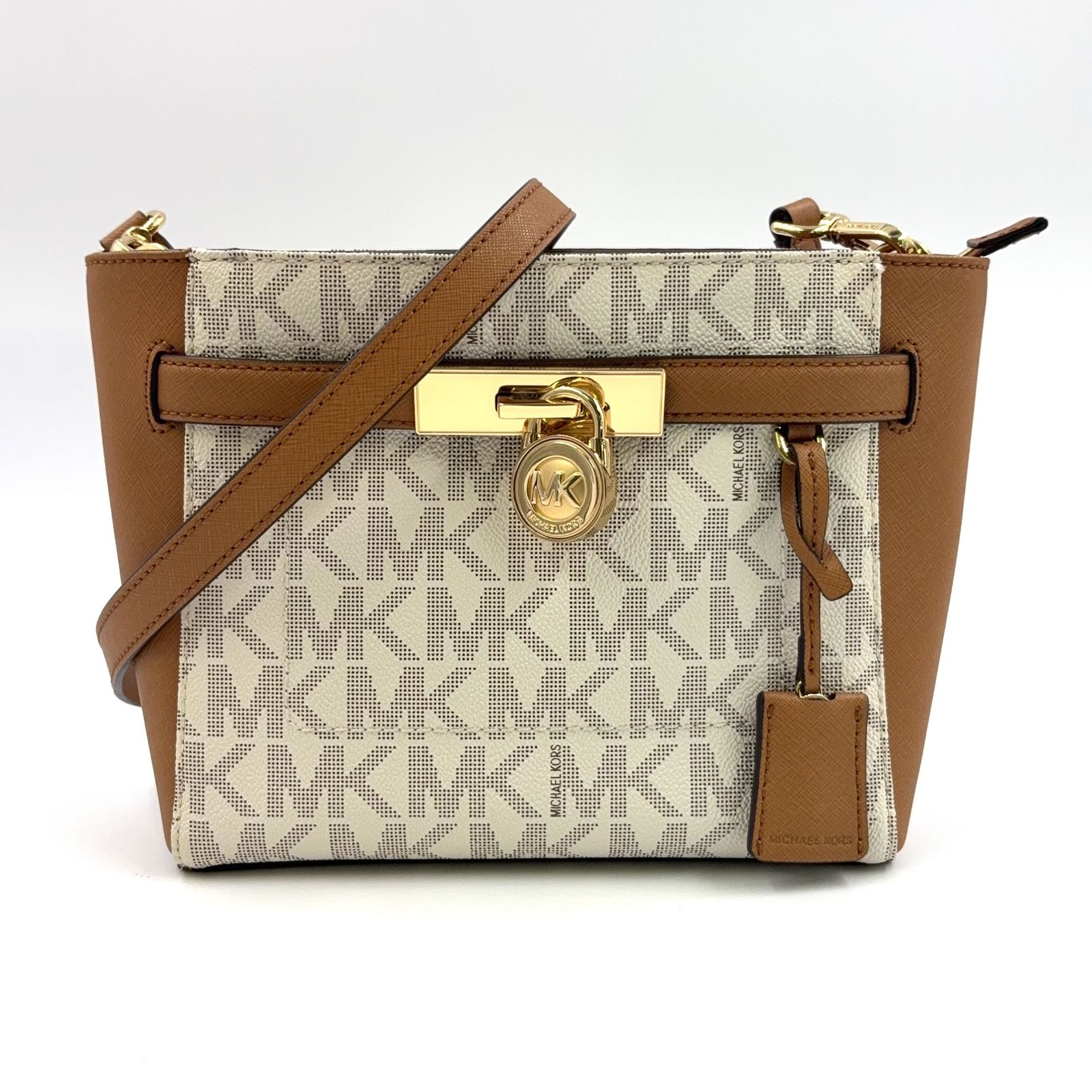 値下げ♪MICHAEL KORS ブラウン ショルダーバッグ マイケルコース ショルダーバッグ レディース ミレラ