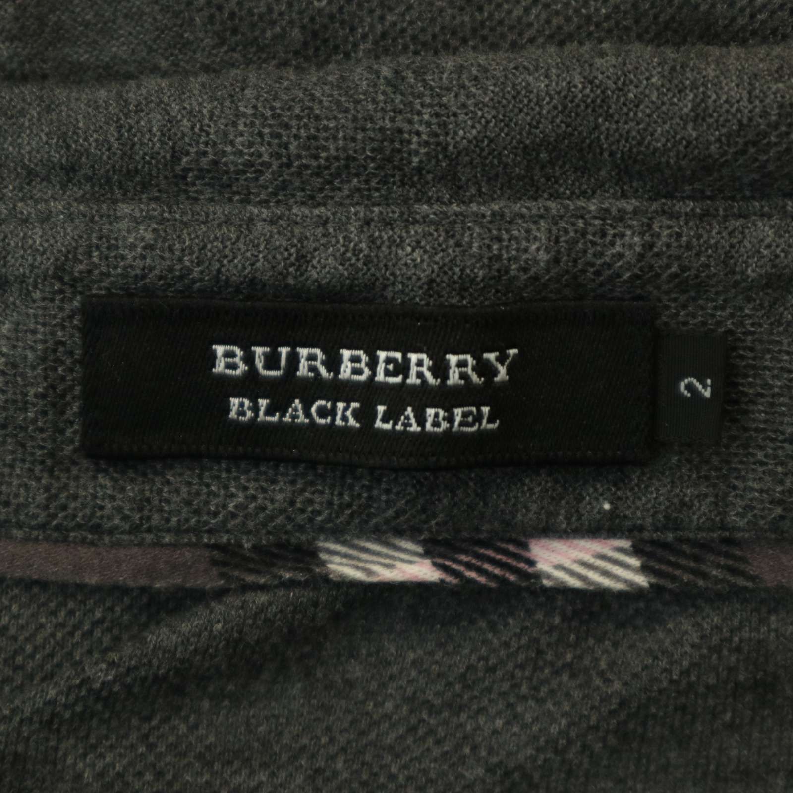 BURBERRY BLACK LABEL バーバリー ブラックレーベル 春夏☆ ホース刺繍