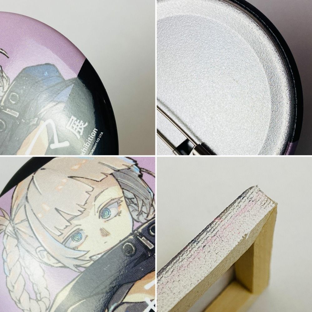 04w2293〇 コトヤマ展 グッズ 2点セット [ ランダム缶バッジ よふかし