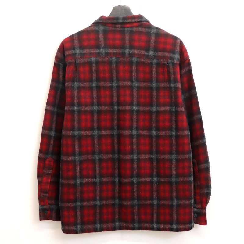 Koko　　Pendleton チェック柄 長袖シャツ L 00s PENDLETON チェック柄 オープンカラー ウール 長袖シャツ