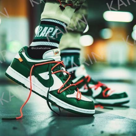 NIKE ナイキ オフホワイト × ナイキ ダンク ロー  