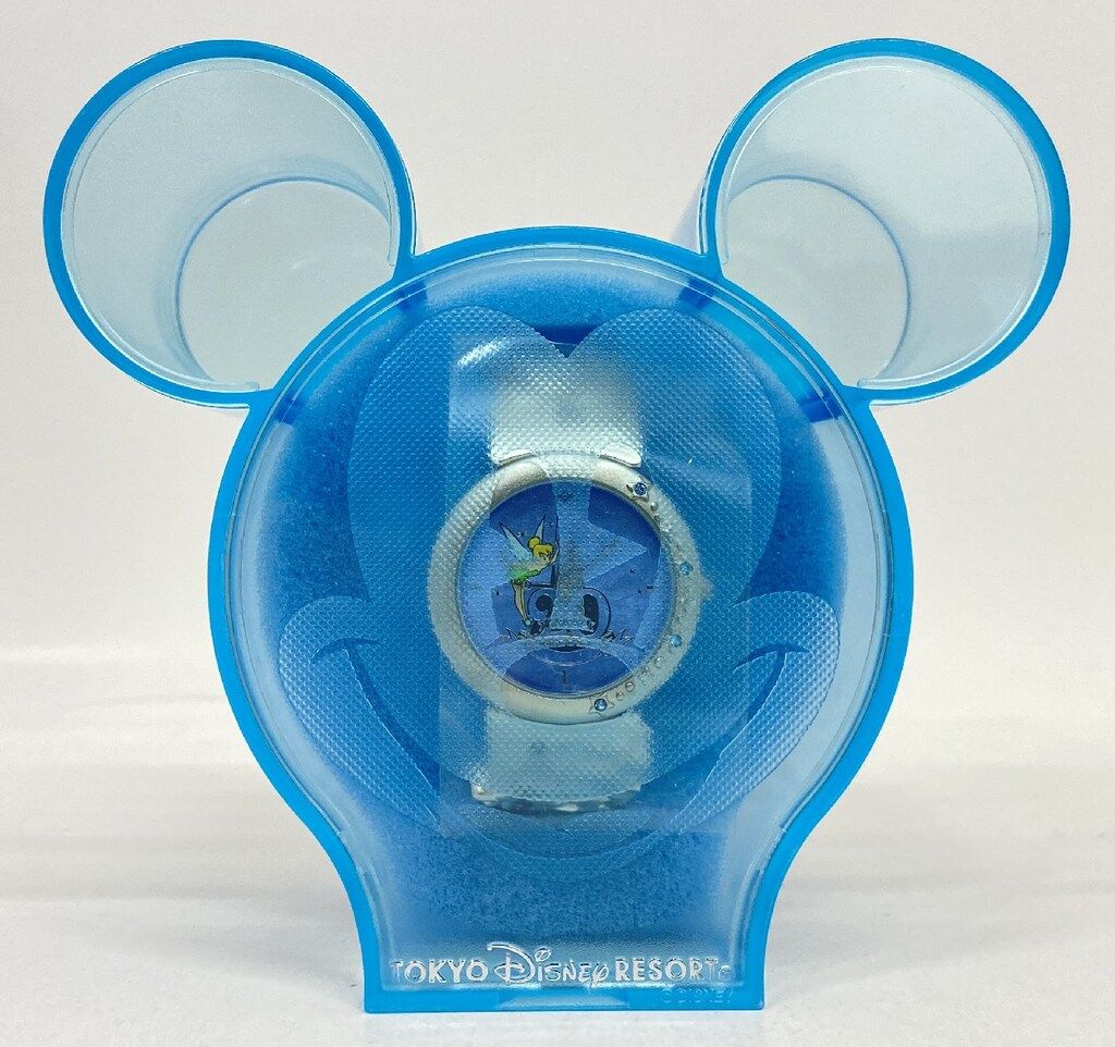 TDL20周年記念時計　ティンカーベル TDL 20周年記念 2003年 ティンカー・ベル キャスト限定 腕時計