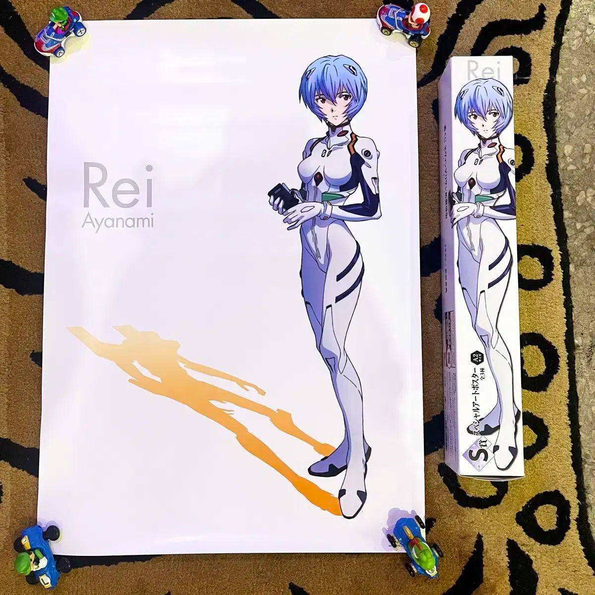 エヴァンゲリオン レイ アート ポスター A2