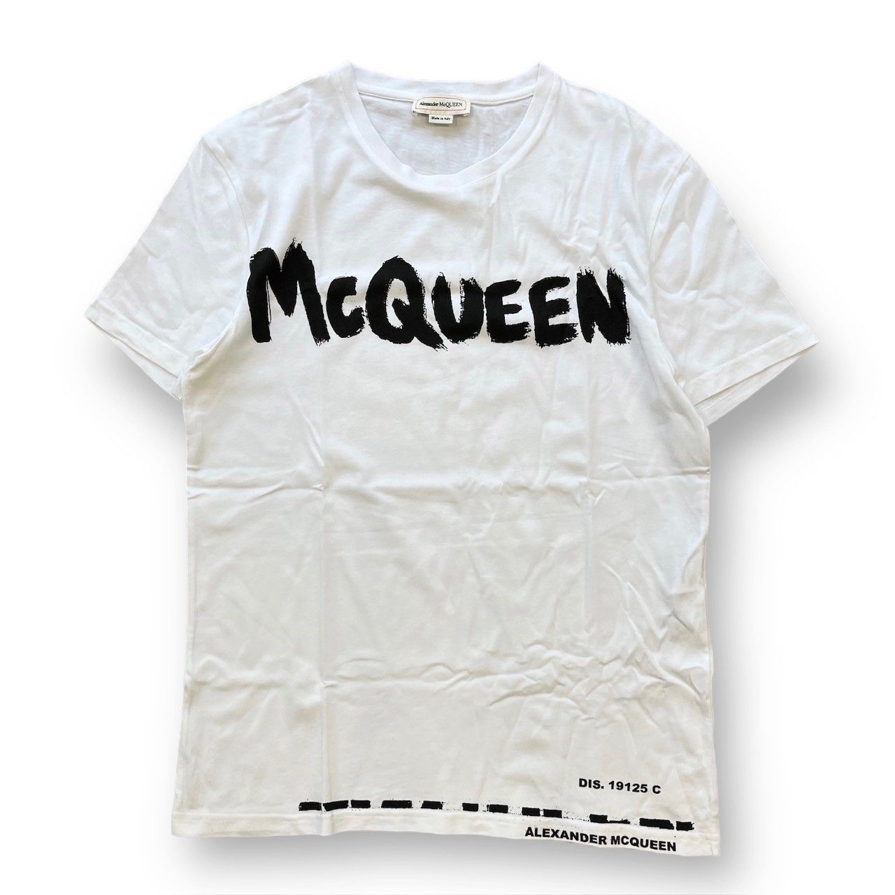 国内正規 定価59400円 Alexander McQueen 22AW グラフィティ Ｔシャツ