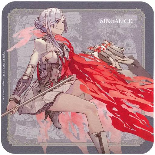 中古】コースター スノウホワイト オリジナルコースター