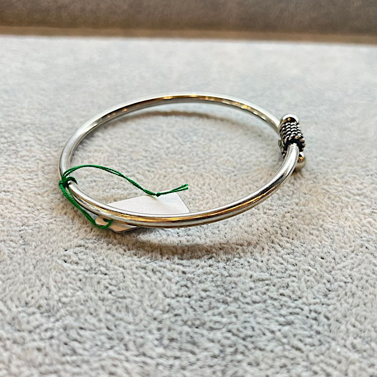 インディアンジュエリーバングル ラブラドライト silver925