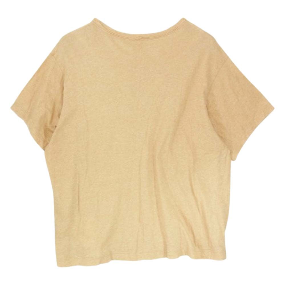 suzuki takayuki スズキタカユキ 182006N プリント 半袖 Tシャツ ベージュ系 1【中古】 suzuki takayuki スズキタカユキ 182006N プリント 半袖 Tシャツ