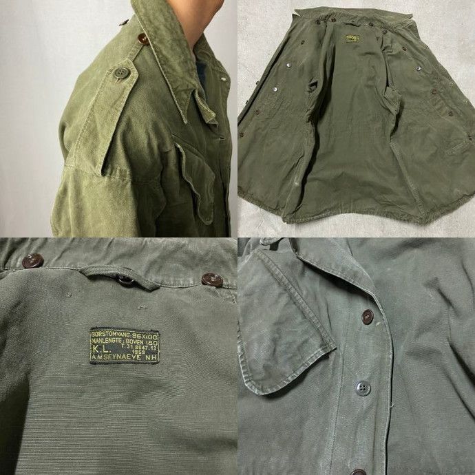 1959年製オランダ軍ヴィンテージフィールドジャケット 【公式通販】