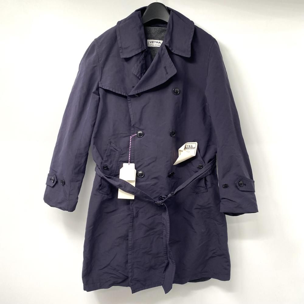 中古VETRA 【中古】VETRA ライナー付トレンチコート サイズ40 ネイビー