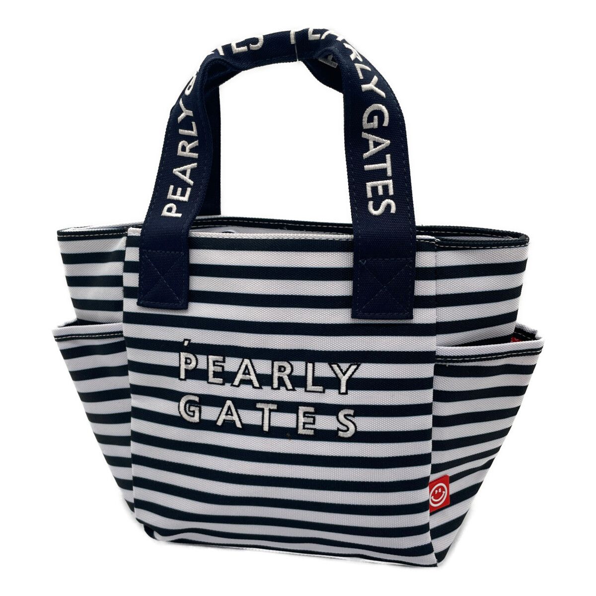 パーリーゲイツ GOLF ドット刺繍 カートバッグ ブラック パーリー