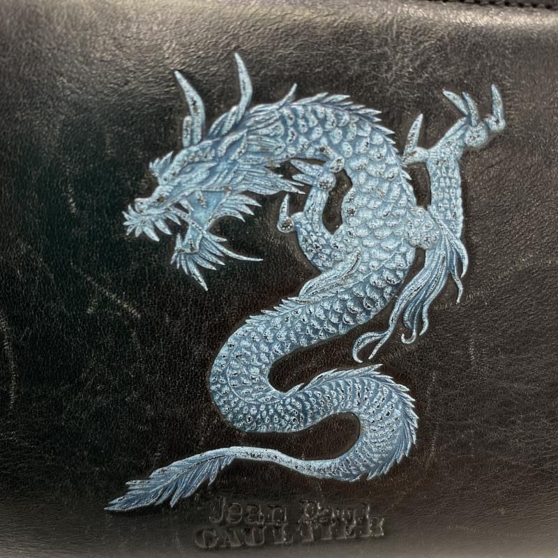 ジャンポールゴルチエ 本革財布　ドラゴン Jean Paul GAULTIER/ジャンポール・ゴルチエ】ドラゴンレザー