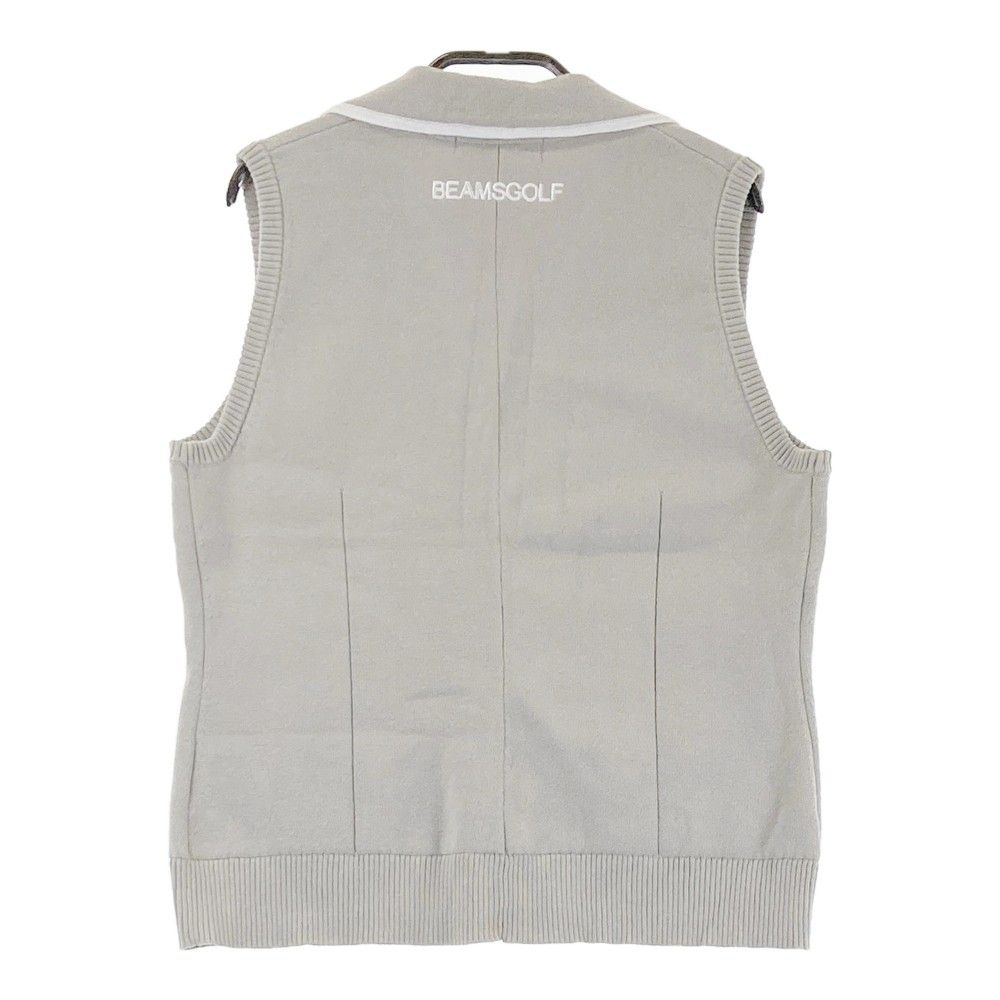 サイズ：M BEAMS GOLF ビームスゴルフ ベスト ベージュ系