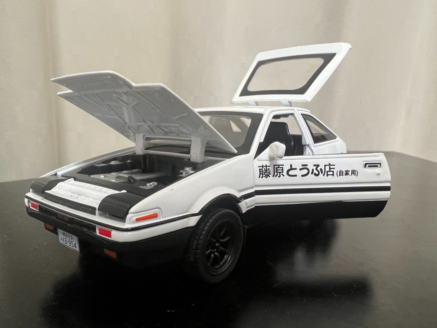 AE86 トレノ トヨタ Toyota 1/32 ミニカー 旧車 ホワイト - メルカリ