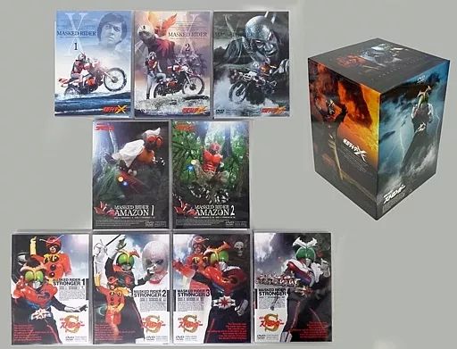 中古】特撮DVD 仮面ライダー「X」「アマゾン」「ストロンガー」 BOX