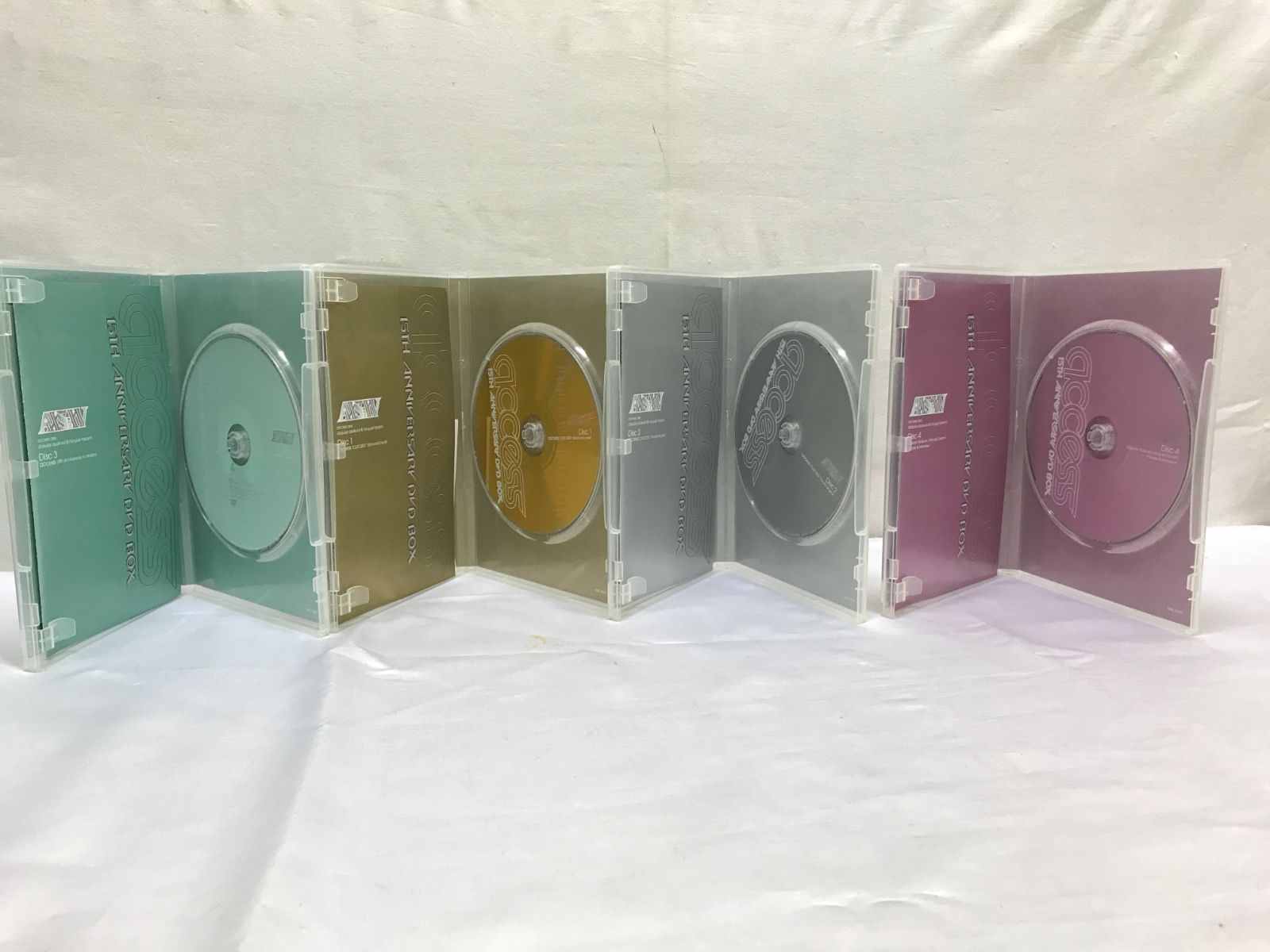 access アクセス 15周年アニバーサリー 4枚組DVDBOX 限定盤 access アクセス 15周年アニバーサリー 4枚組DVDBOX 限定盤